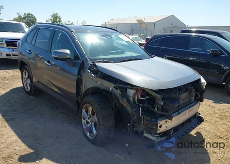 2019 Toyota Rav4 Hybrid Limited from USA, damaged, VIN JTMDWRFV8KD508591